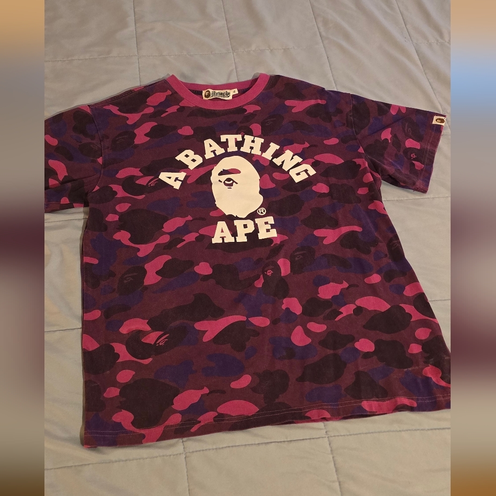 Bape College Camo T-shirt